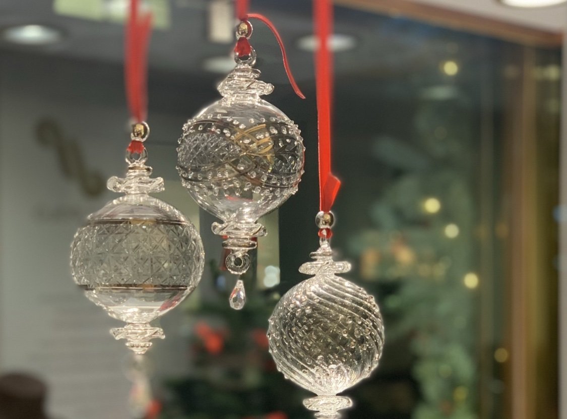 Pallina di Natale in vetro di Murano